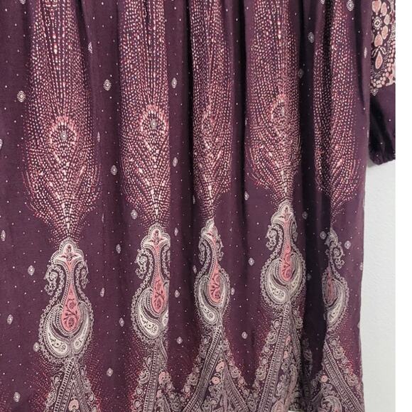 American Eagle Outfitters Dress Womens Medium Boho Chic Fairy Cowgirl Whimsical - Picture 5 of 9